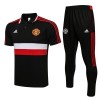 Manchester United Training Poolo 2022-23 Musta Punainen Valkoinen - Miesten